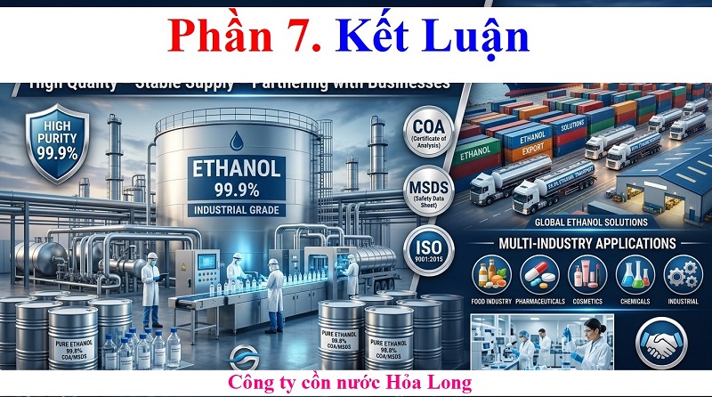 Cồn Ethanol Nhập Khẩu – Giải Pháp Nguồn Nguyên Liệu Chất Lượng Cao Cho Nhiều Ngành Công Nghiệp